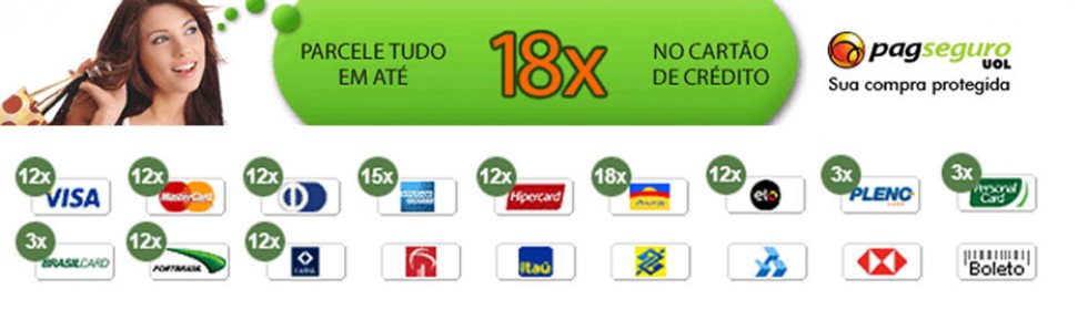 Formas de pagamento